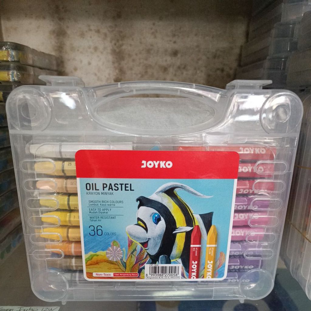 

Krayon Minyak Joyko Crayon 36 Warna / 36 Oil Pastels