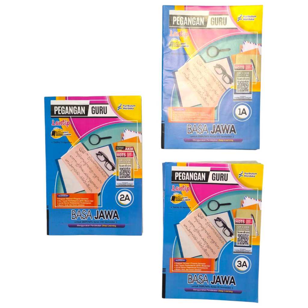 LKS PEGANGAN GURU BAHASA JAWA "LANTIP" edisi 2025 untuk siswa SMP/MTs