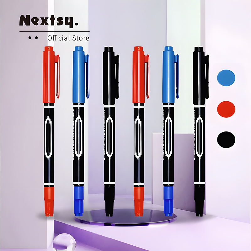

Nextsy Marker Pena Warna Warni Pen Marker Spidol Permanen Spidol Marker Menggambar Cepat Kering Pen