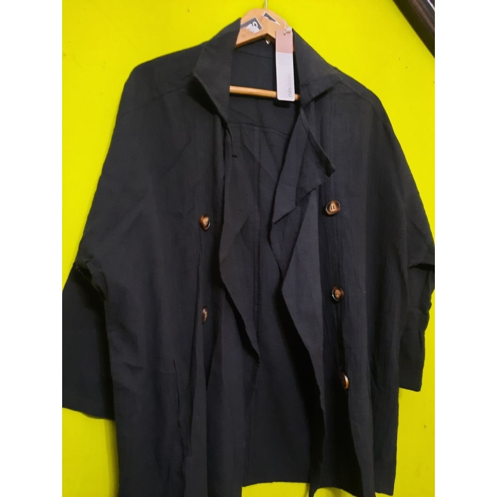 Cardigan Hitam Rubylicious