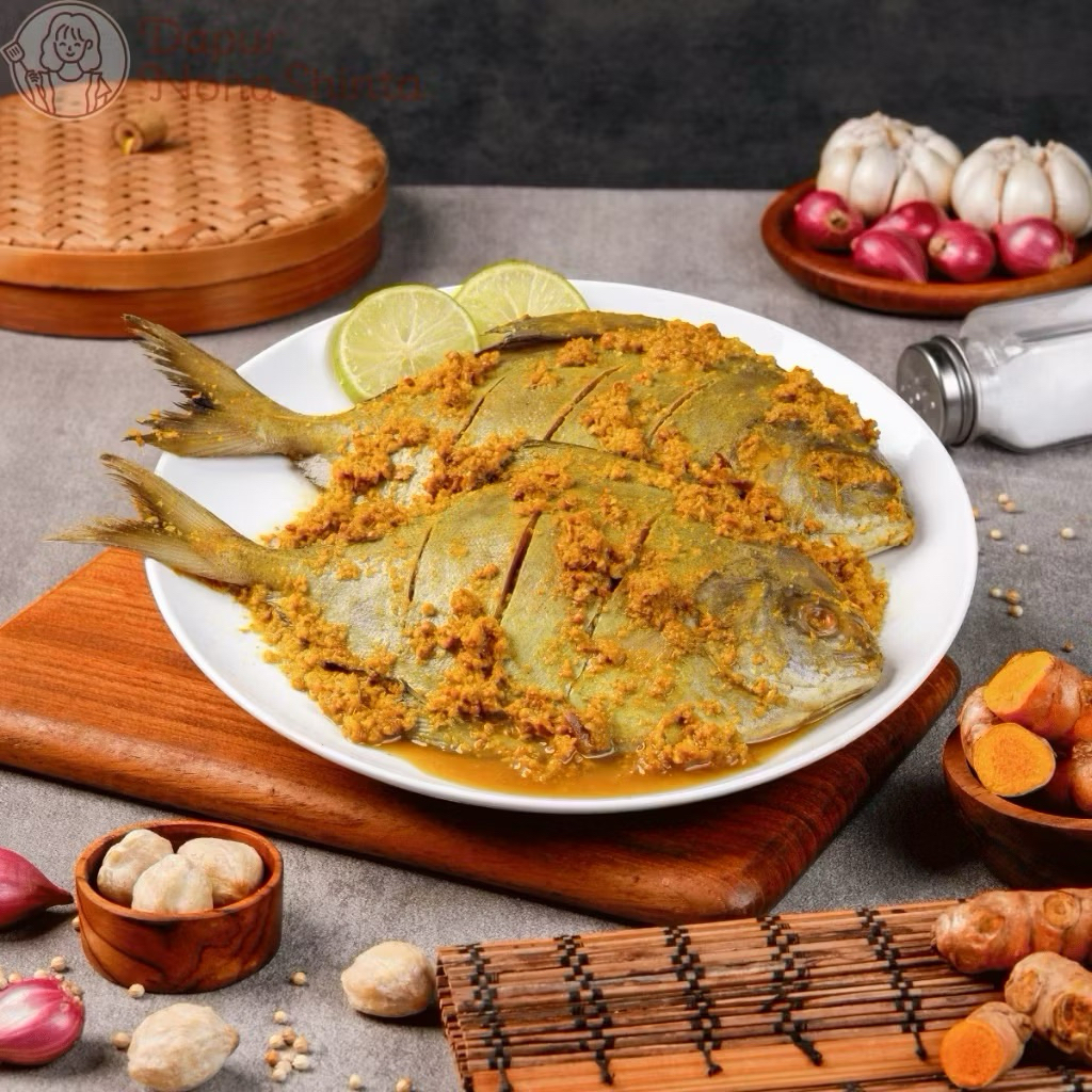 [FOOD PREP] Ikan Bawal Dry Rub Marinasi Hidup 500g