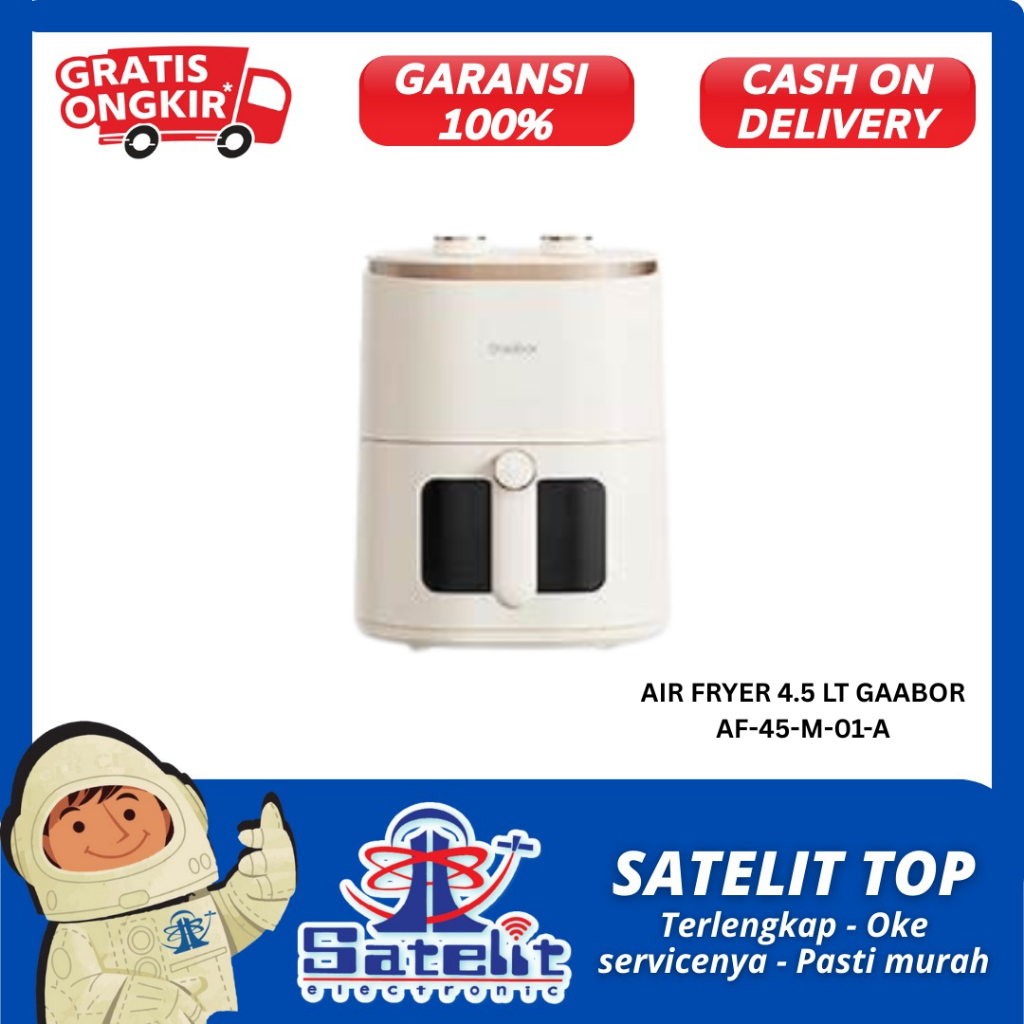 AIR FRYER 4.5 LT GAABOR AF-45-M-01-A