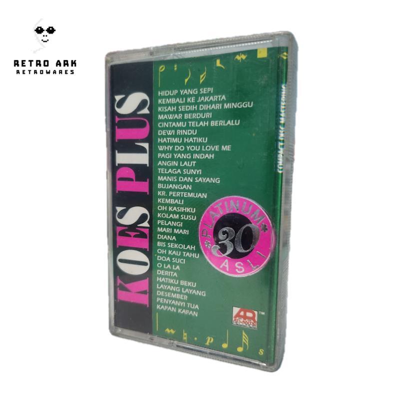 KASET PITA/CASSETTE TAPE - Koes Plus Platinum 30 - Koes Plus