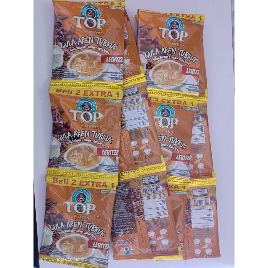 

TOP KOPI GULA AREN TUBRUK 15 SACHET