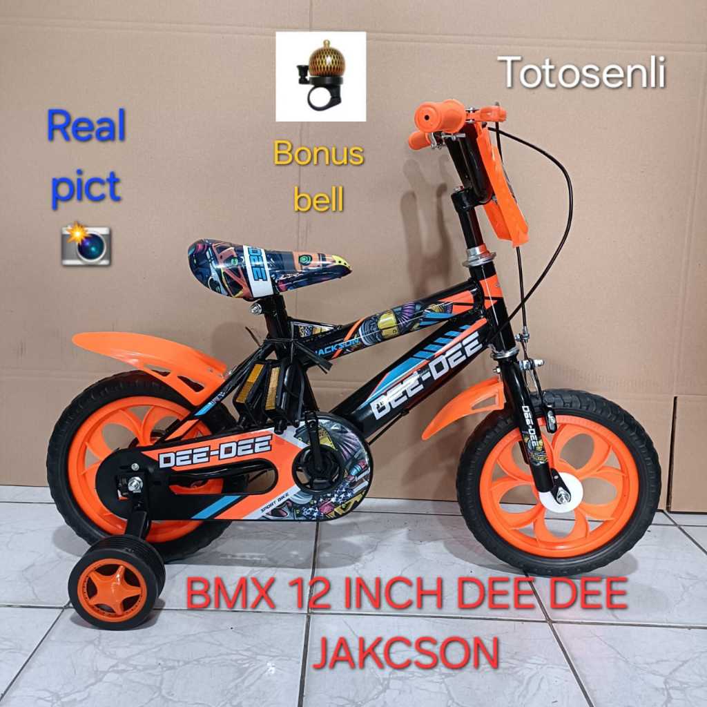 SEPEDA ANAK BMX 12 INCH DEE DEE JACKSON // BAN EVA BMX 12 INCH DEE DEE JOEL //BMX 12 MORTEIN 551