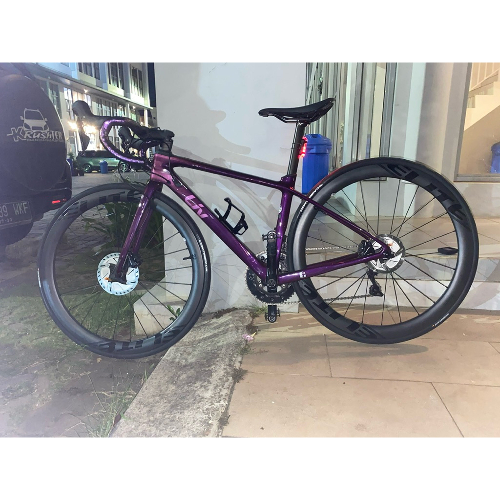 Sepeda Roadbike CARBON LIV LANGMA size XS + wheelset carbon