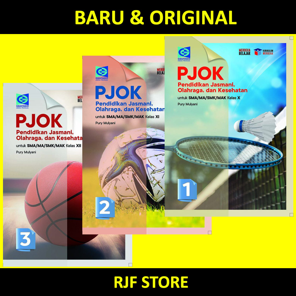 PJOK SMA KURIKULUM MERDEKA KELAS 10-12 PENERBIT GRAFINDO