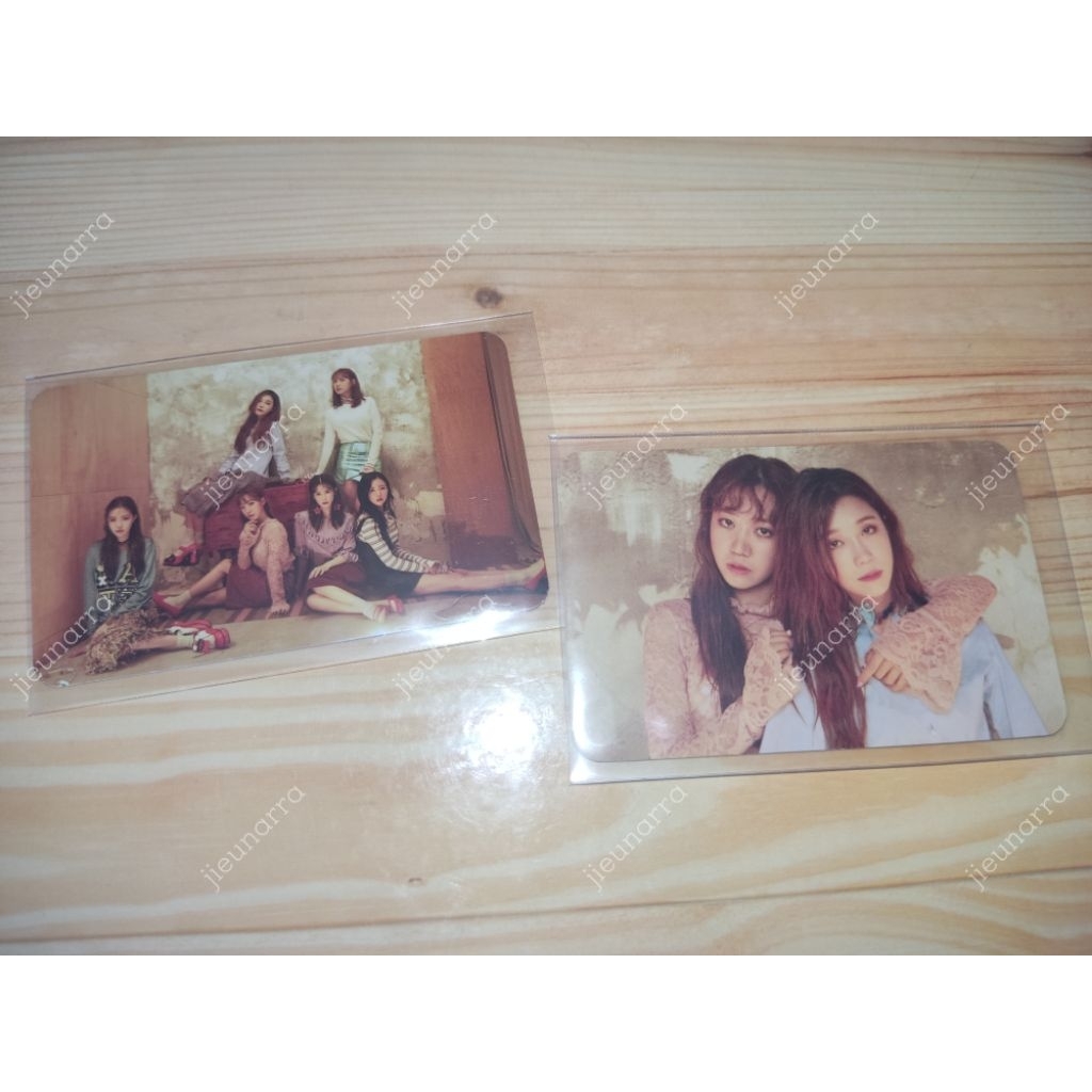 Apink Official Photocard - PC Seasons Greetings 2017 Park Chorong Yoon Bomi Jeong Eunji Son Naeun Ki