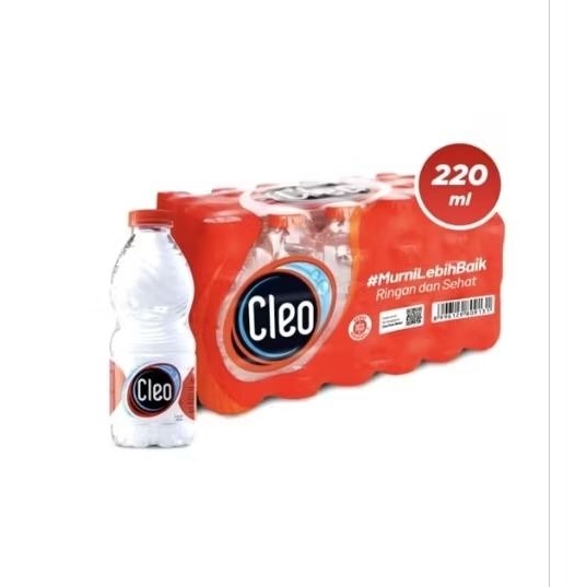 

Termurah PROMO Cleo 220ml isi 24 botol