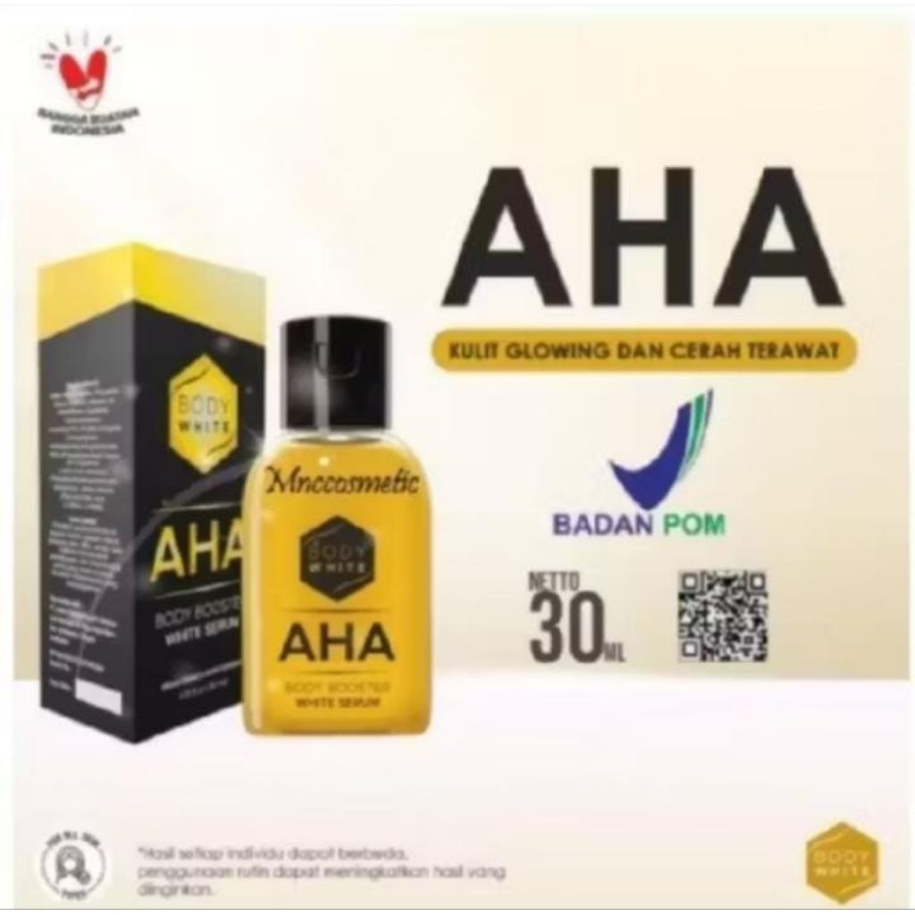 Body AHA BOOSTER SERUM ORIGINAL BPOM