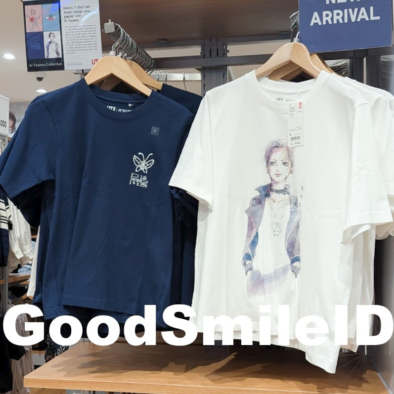 SALE Women UT Ai Yazawa NANA / Paradise Kiss / Gokinjo Monogatari / Tenshi nanka ja nai Lengan Pende