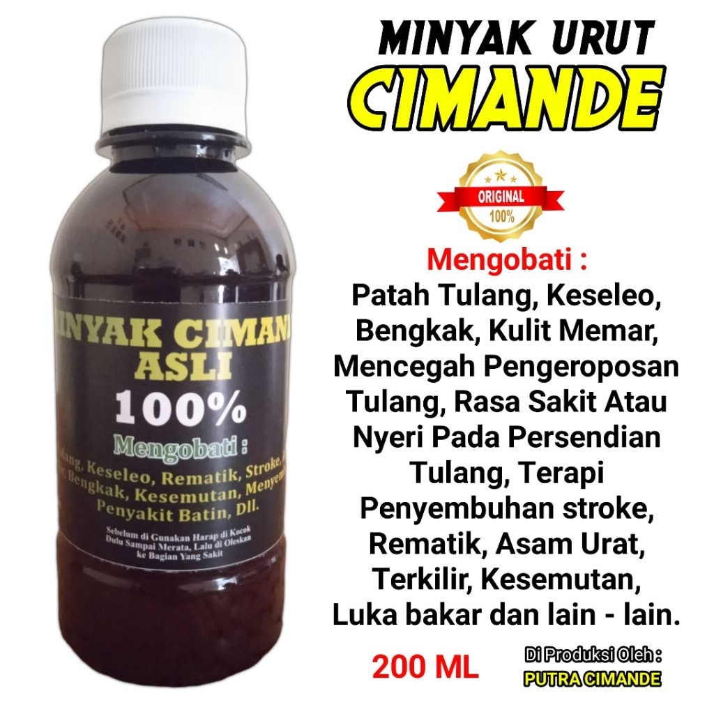 Minyak Cimande asli Bogor,Minyak Cimande original | Minyak Cimande patah tulang | Minyak Cimande asl