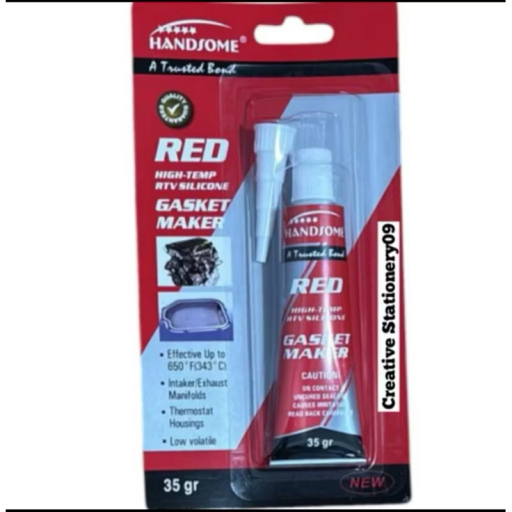 Lem Red Silicone / Lem Silicone RED Handsome BESAR 85 gr