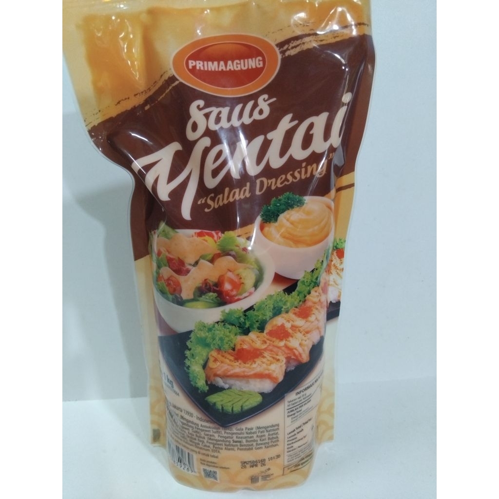 

PRIMA AGUNG SAUS MENTAI 1KG