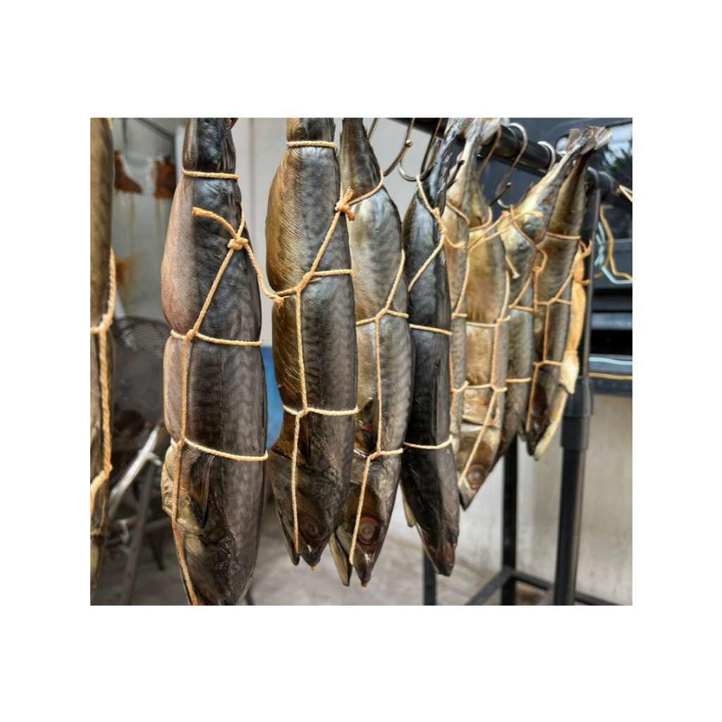 

Hot Smoked Japanese Mackerel / Saba