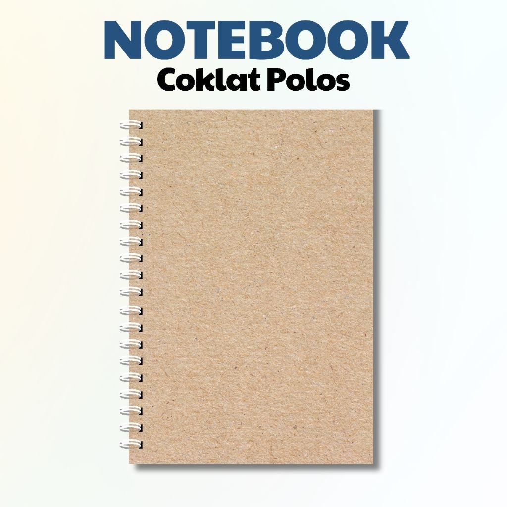 

[NOTEBOOK] Catalyst A5 Cover Transparant & coklat Polos. Isi Plain, Grid, Dot, Line