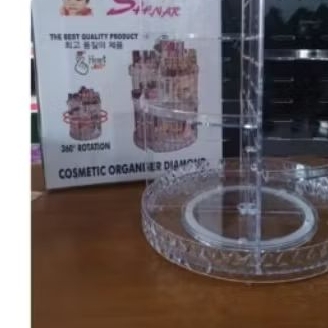 RAK KOSMETIK PUTAR 360° | RAK MAKE UP | RAK SERBAGUNA