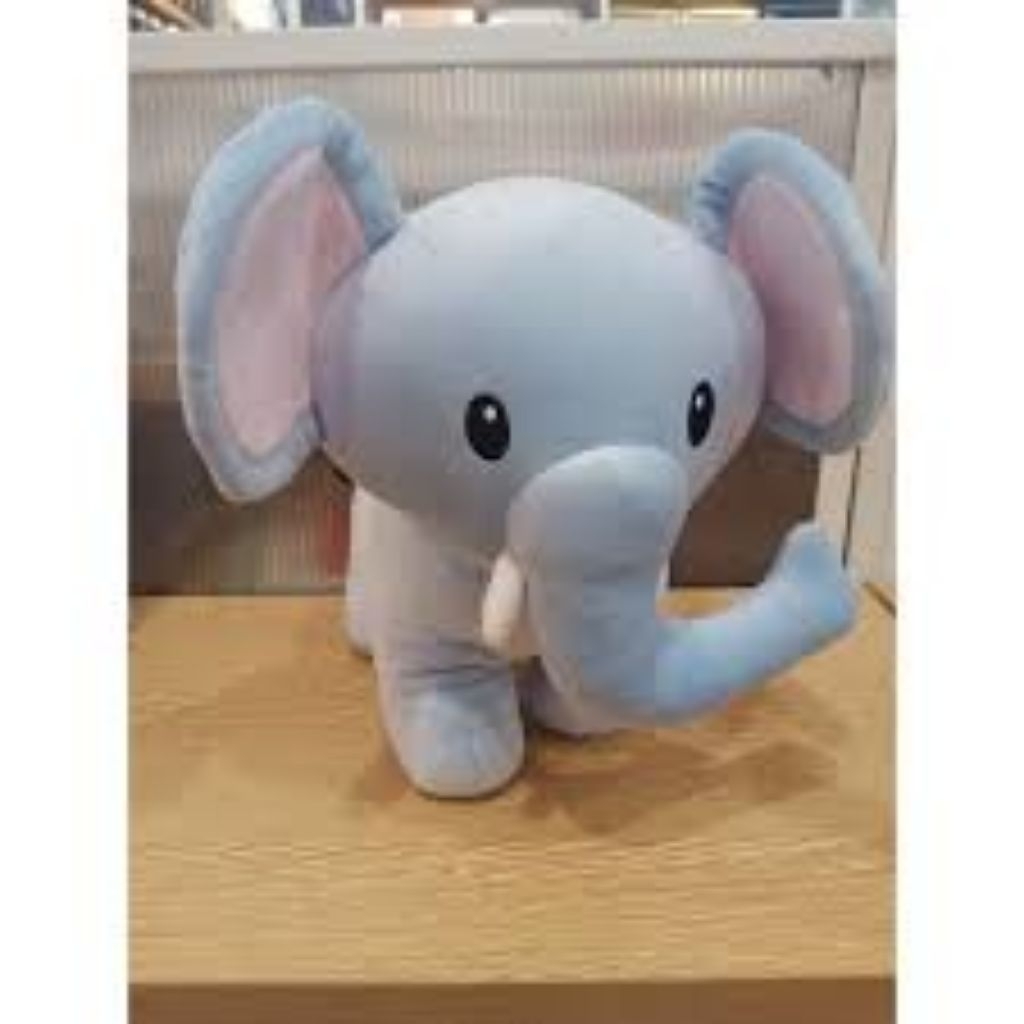 BONEKA GAJAH ELEPHANT MINISO NEW ARRIVAL SAFARI SERIES PLUSH TOY