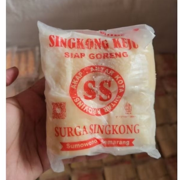 

cemilan olahan singkong keju getuk goreng frozen food tanpa pengawet