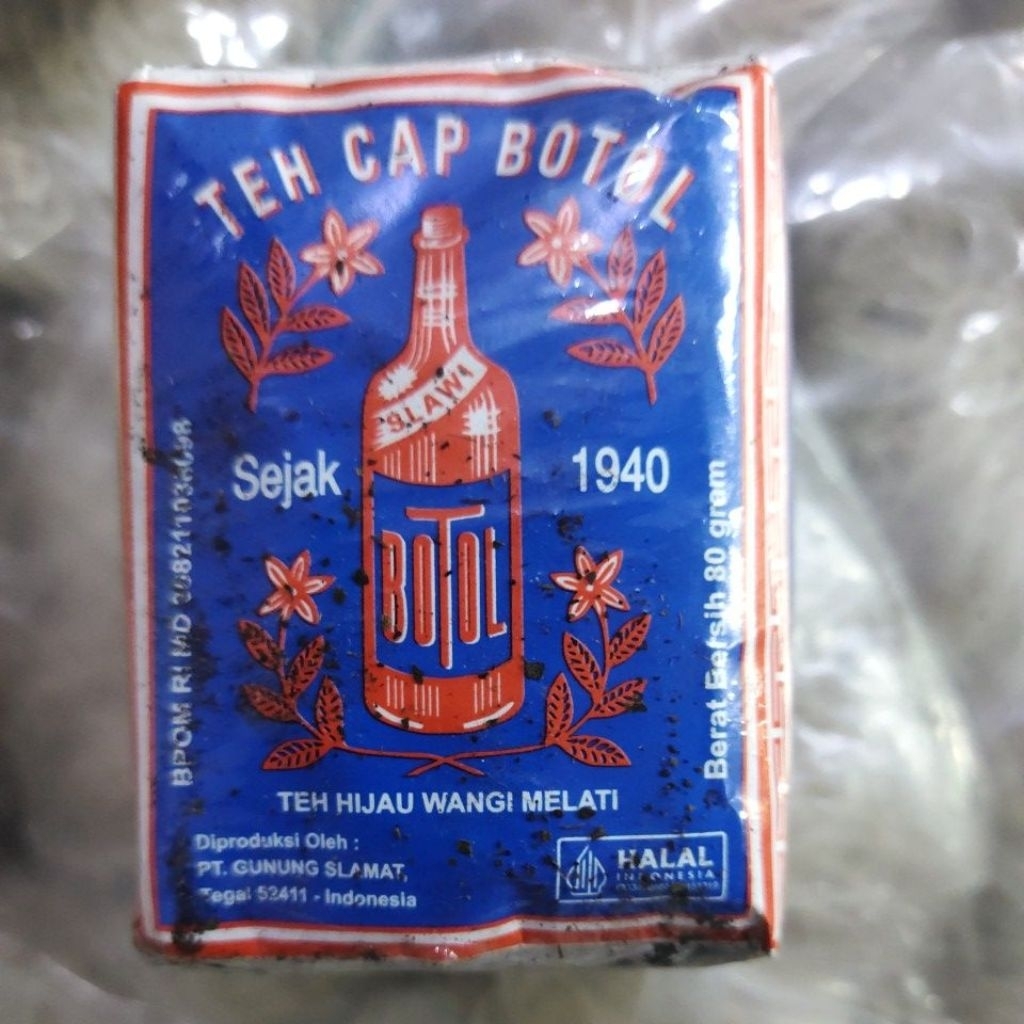 

Teh Cap Botol Biru 80 gram