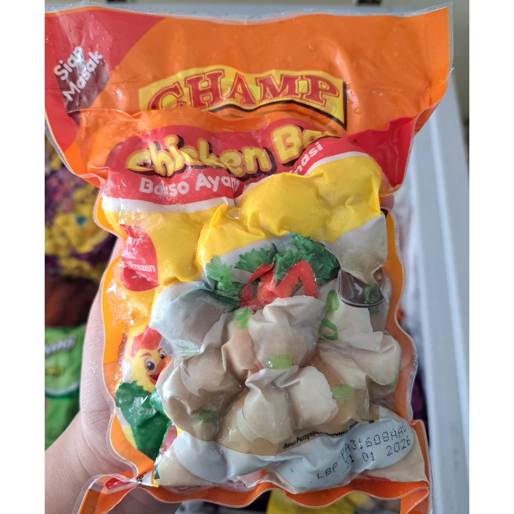 

Bakso Ayam Champ 500 gram