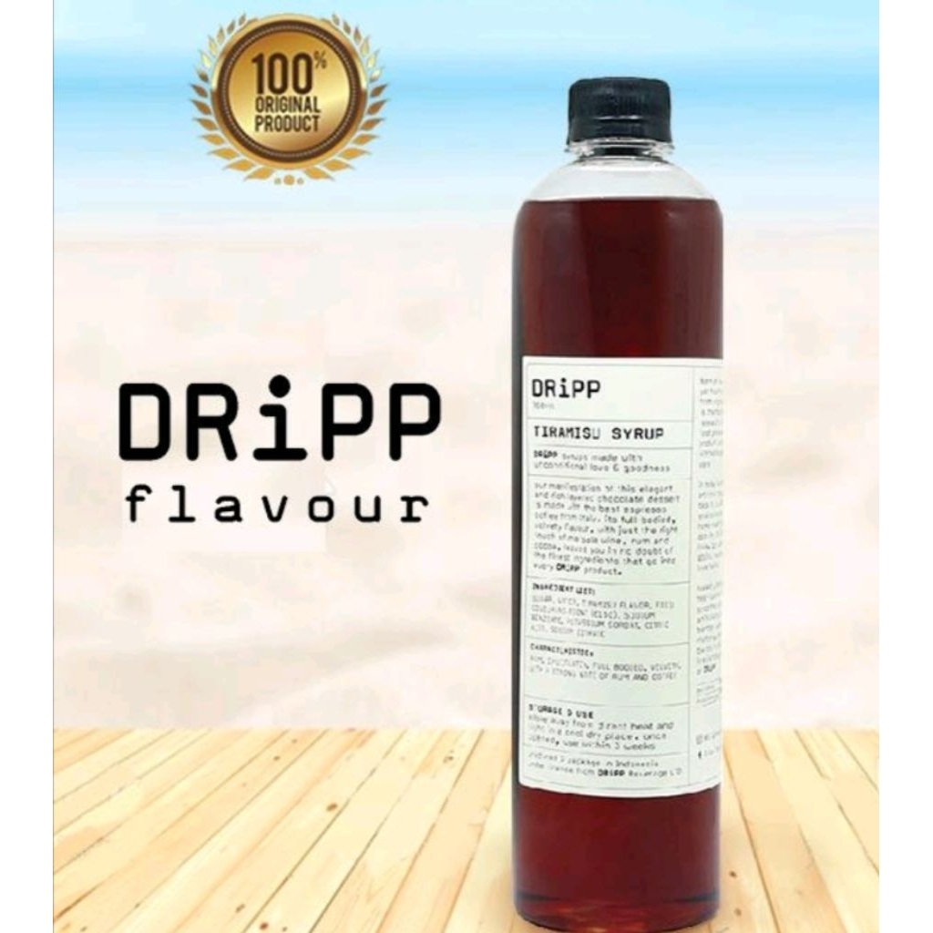 

Dripp Syrup rasa Tiramisu 760 ml