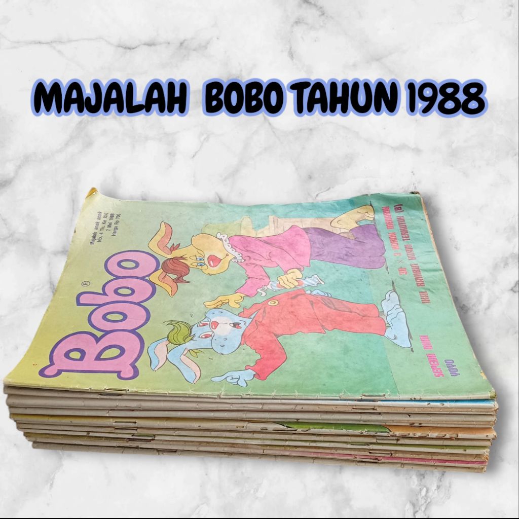 MAJALAH BOBO TAHUN 1988