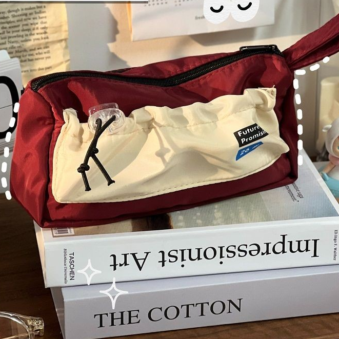 

Kotak Pensil Vintage Kotak Alat Tulis Sederhana Kotak Pensil Tas Alat Tulis Besar