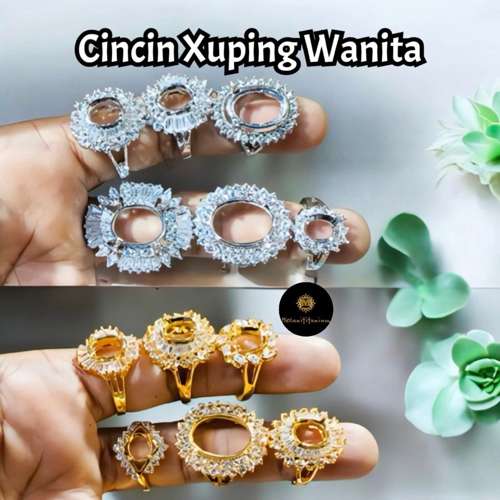 [GROSIR] Harga Per 1 Lusin Cincin Xuping Wanita