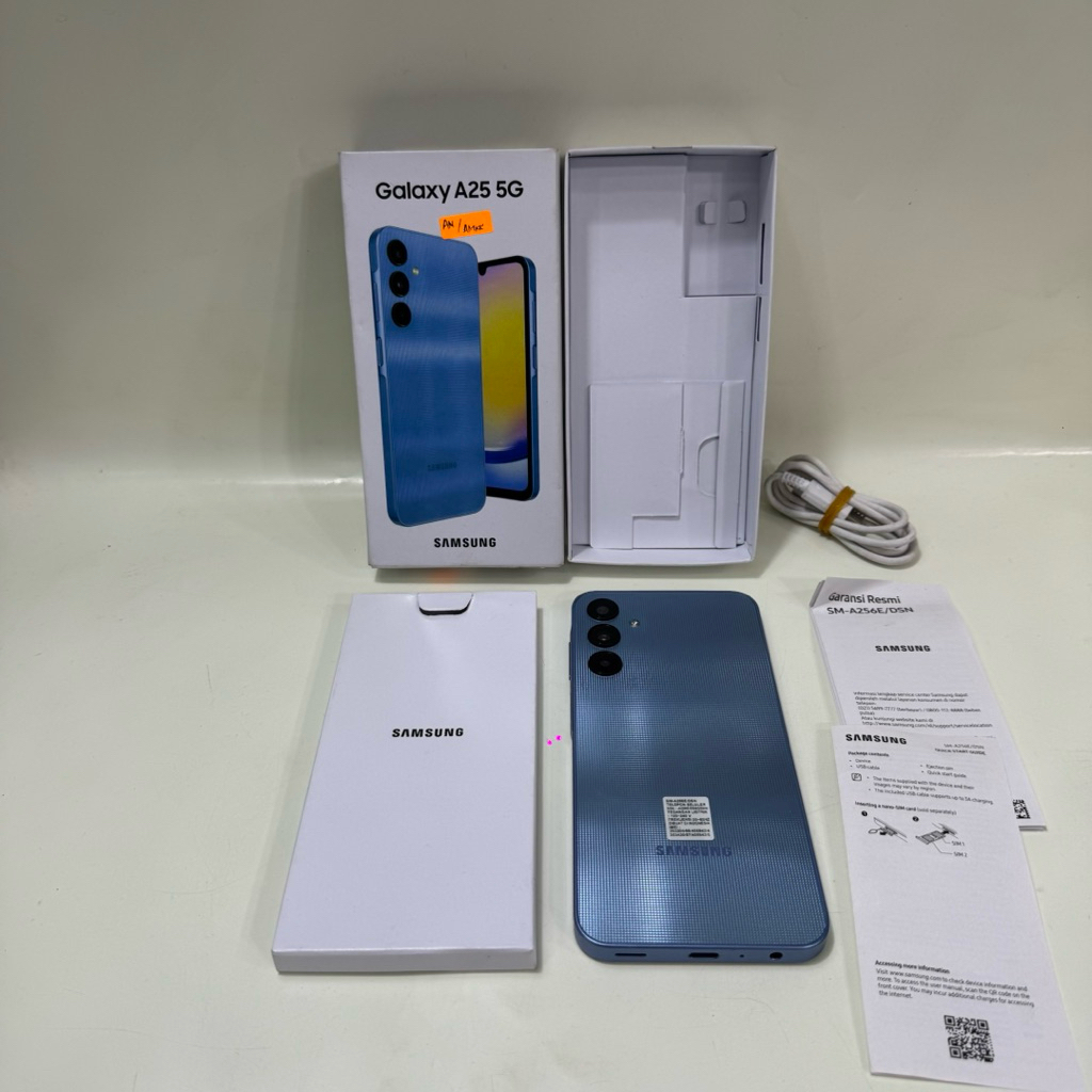 Samsung Galaxy A25 5G 8/256gb Fullset Second Garansi Resmi