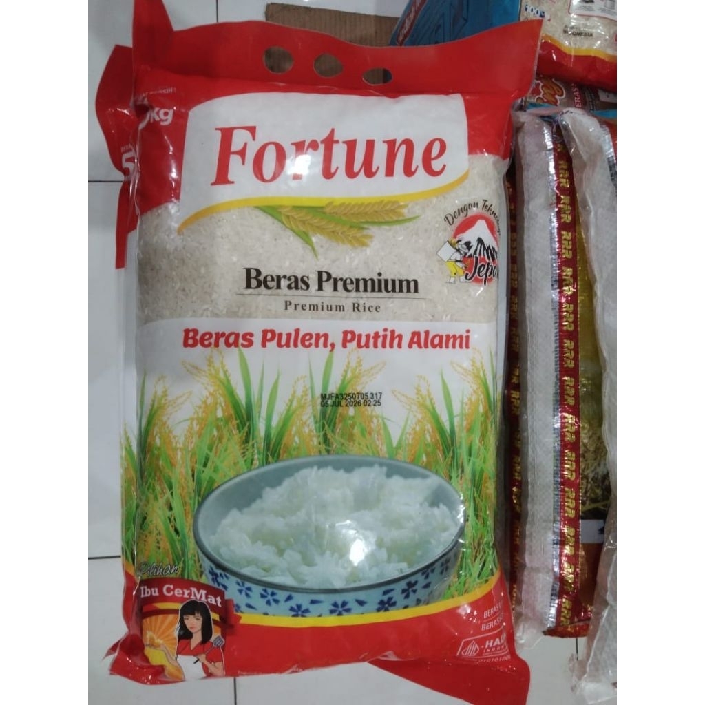 

Beras putih fortune premium 5kg