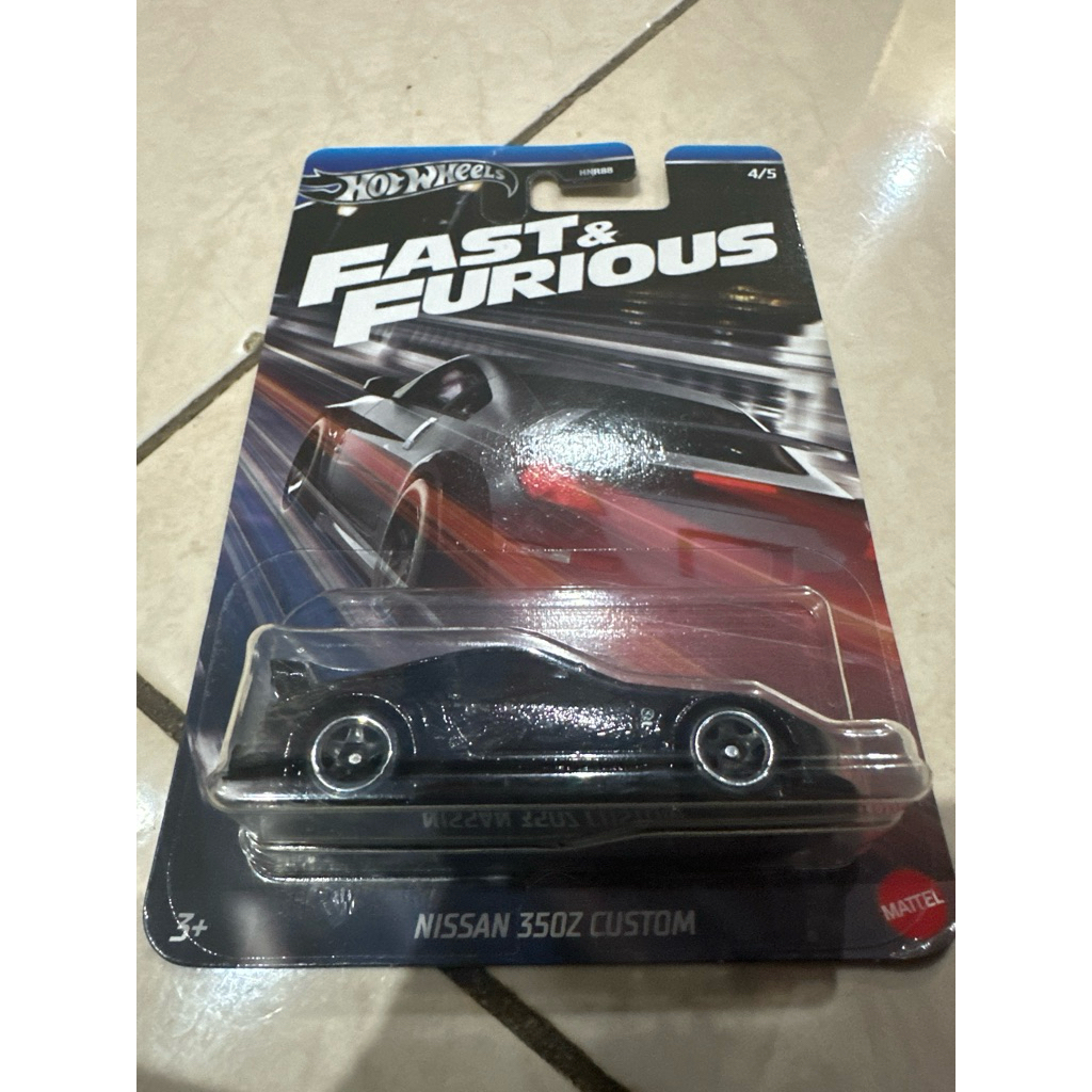 Hotwheels fast & furious nissan 350z custom