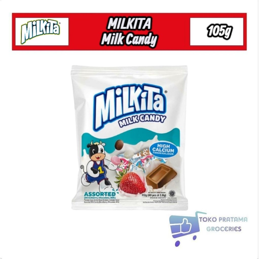 

MILKITA MILK CANDY 1 PAK 105g