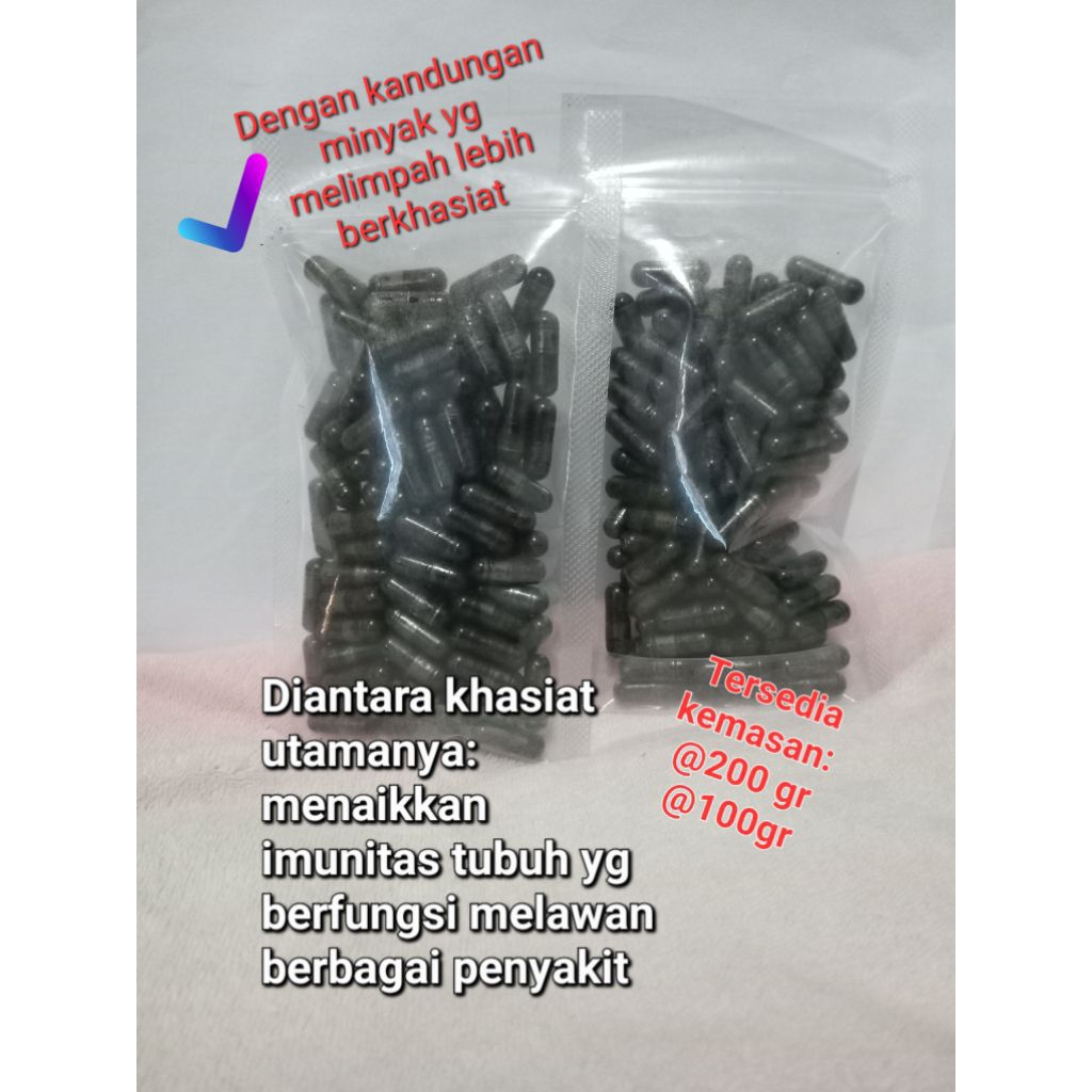 

jintan serbuk dalam kapsul @200 gram
