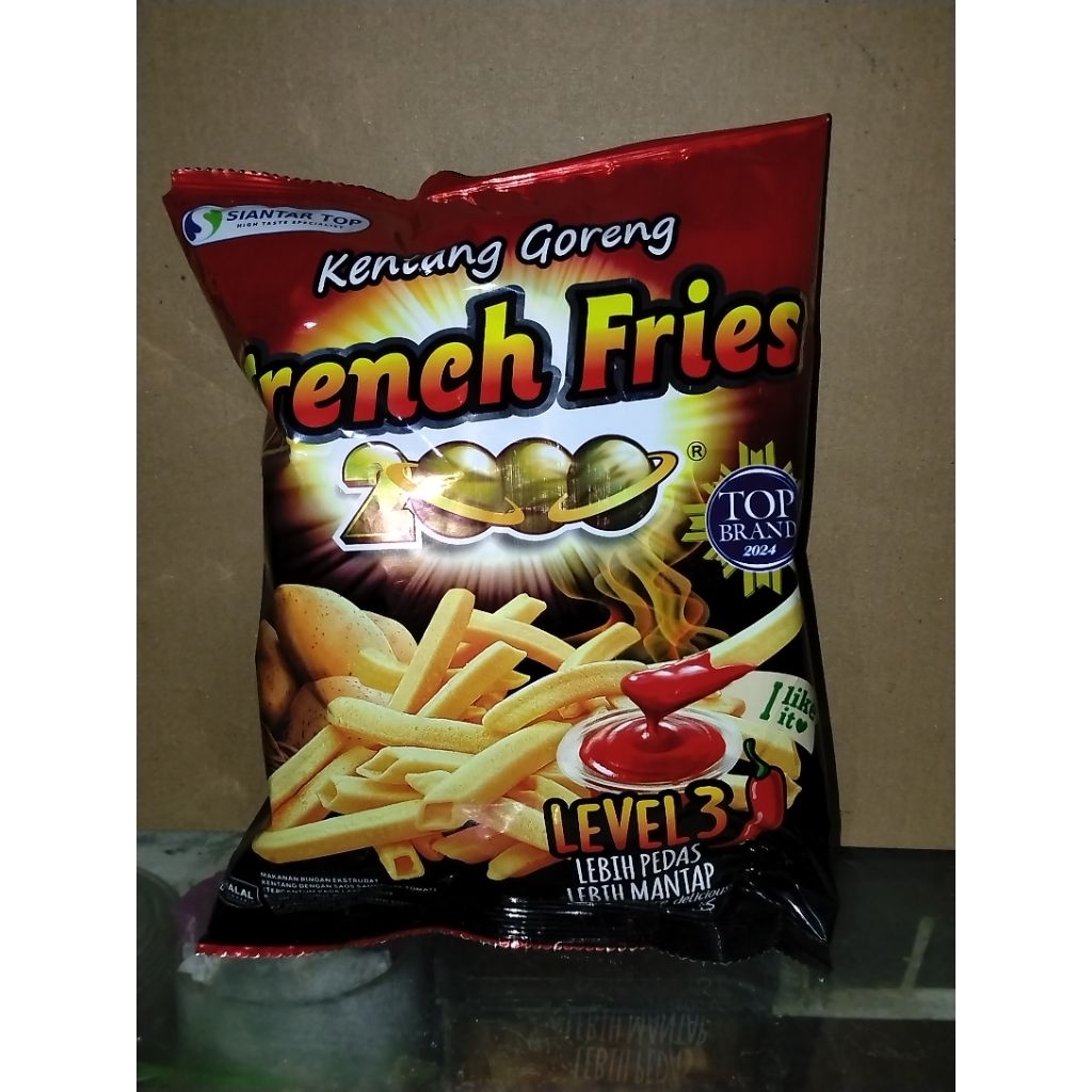 

French fries kentang goreng level 3