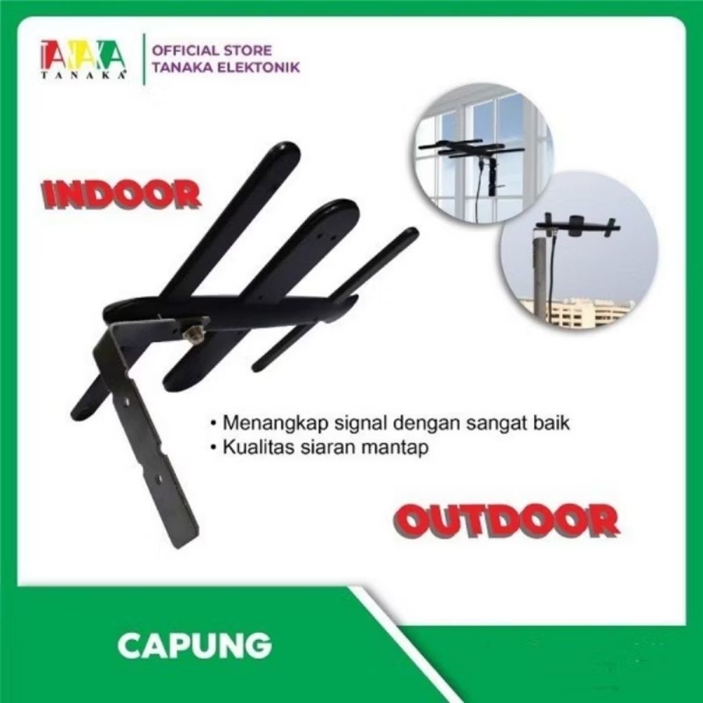 ANTENA DIGITAL TANAKA CAPUNG INDOOR-OUTDOOR