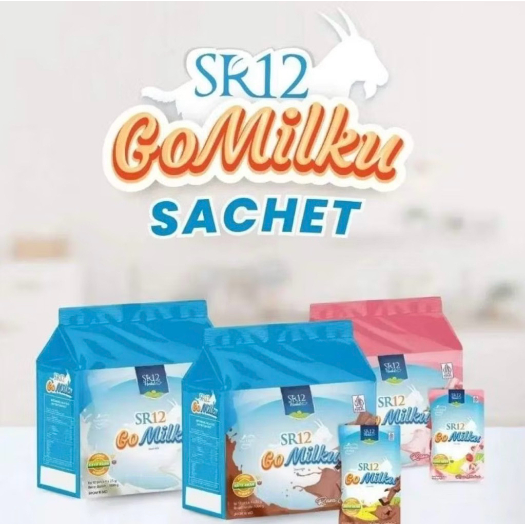 

SR12 Go Milku Susu Kambing Etawa Kemasan Bag Isi 40 Sachet - Susu Kambing Etawa
