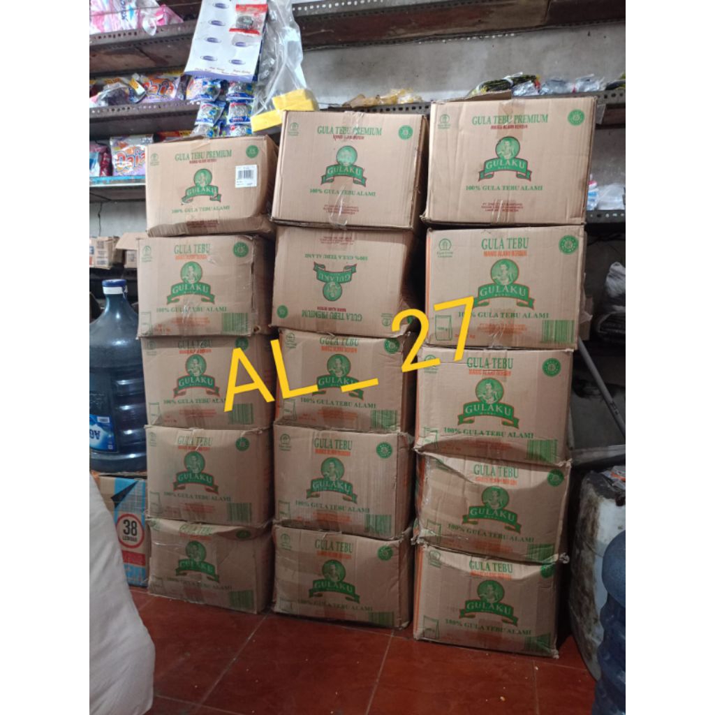 

Gulaku hijau PUTIH premium 1kg ( 1 karton isi 24 kg )