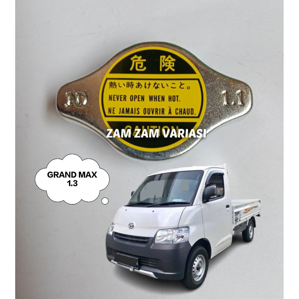 Tutup radiator grand max 1.3