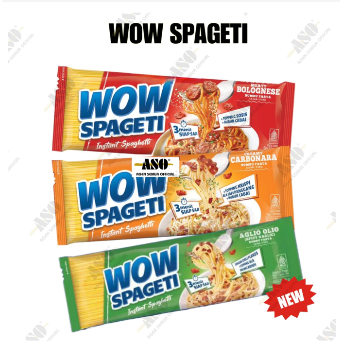 

Mie Wow Spaghetti Bolognese Carbonara 84gr Promo - Instant Delight