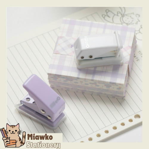 

Pembolong Kertas Satu Lubang One Hole Punch Lucu Unik Mini Cute