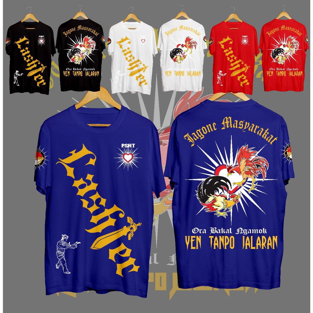 Kaos Lashter Terbaru Kaos Jagone Masyarakat Kaos Lashter PSHT Kaos Lashter Terate