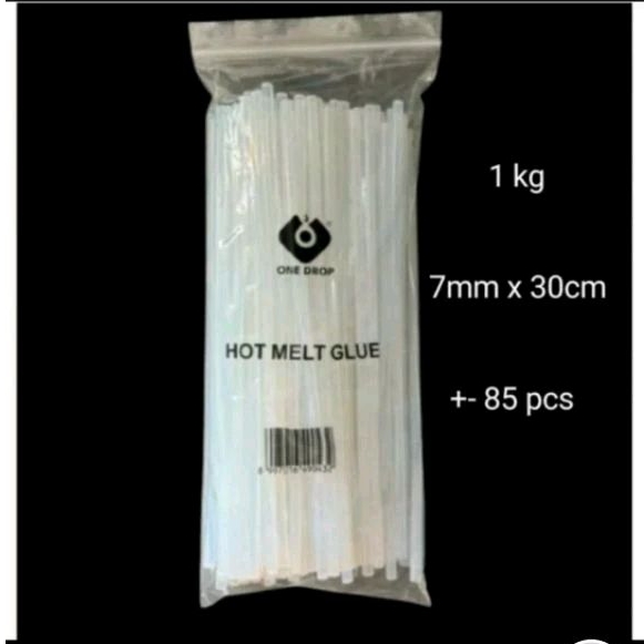 

refill lem tembak / lem bakar / lem lilin merk one drop 1kg