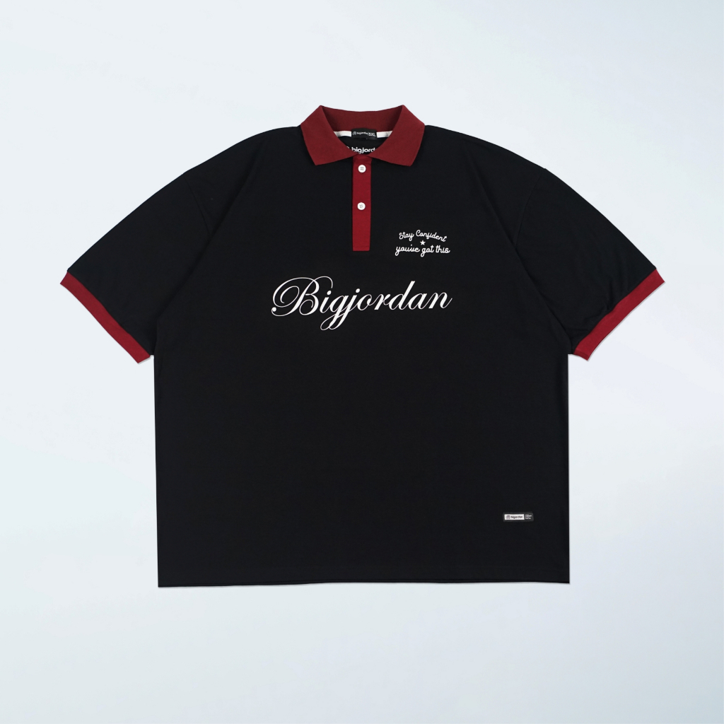 GENOA - RUGBY POLO SHIRT kaos jumbo pria 3XL 4XL 5XL 6XL 7XL 8XL