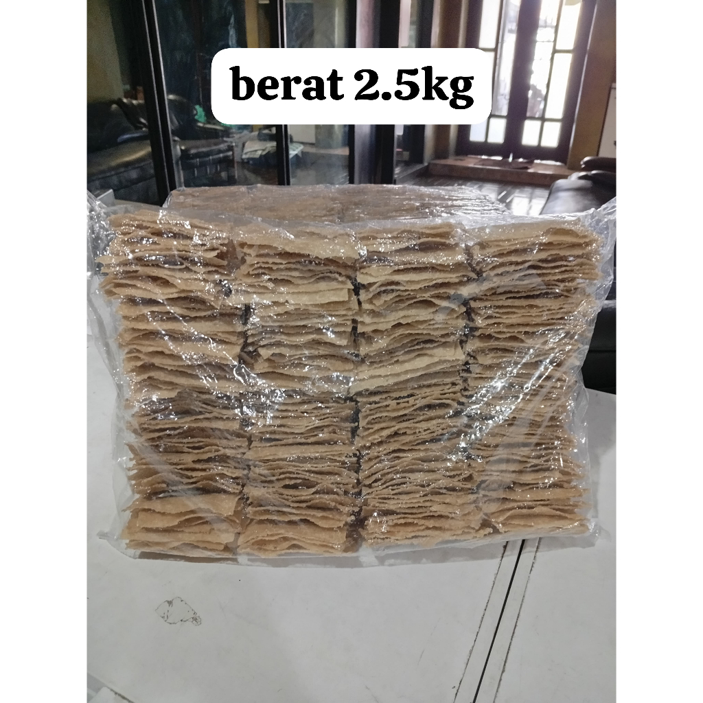 

Kerupuk Gendar 1bal 2.5kg enak dan gurih