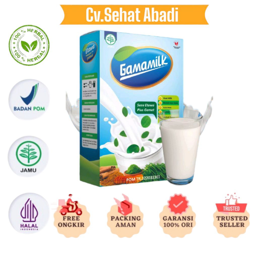 

GAM PAKET 1 BOX - Susu Etawa Plus Ekstrak Gamat - Original