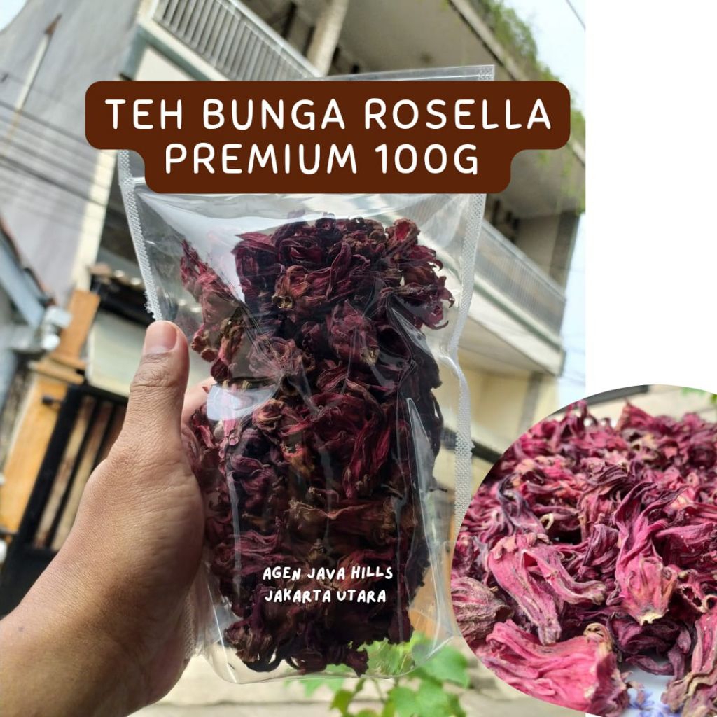 

Teh Rosella Merah Kering 100g | Herbal Alami Kaya Manfaat | Turunkan Darah Tinggi & Kolesterol COD..