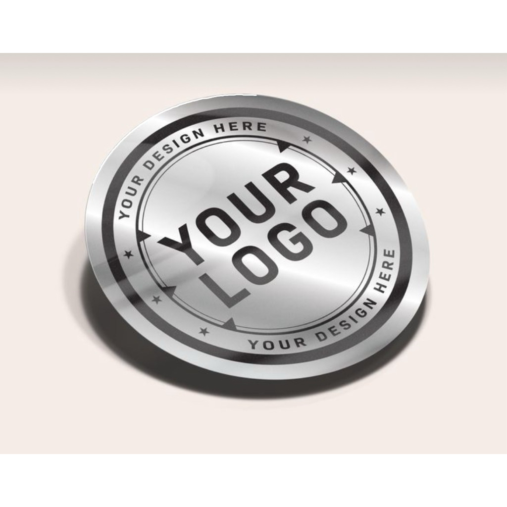 

Custome Stiker Bulat Cutting Die Cut 2,5cm Bisa Pakai Foto Desain Sendiri