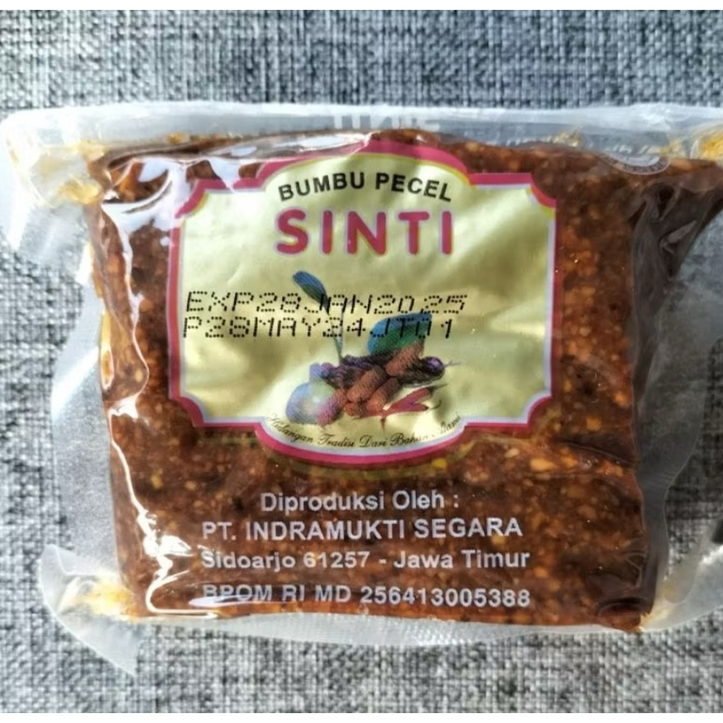 

Sambel Pecel Sinti Halal 200 Gr Siap Saji