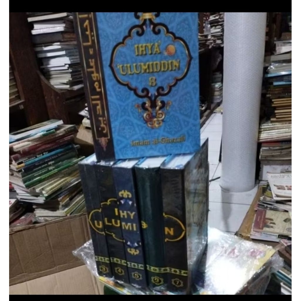 Buku Ihya Ulumiddin Satuan Terjemah Ihya Ulumuddin SET Lengkap Paket Jilid 1 2 3 4 5 6 7 8 9 Hc Imam